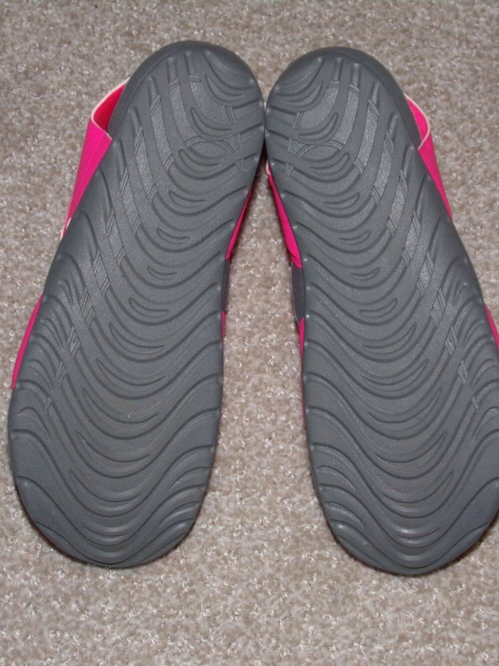 GIRLS NIKE SUNRAY PROTECT 2 HYPER PINK SANDALS SZ 2Y - Picture 4 of 5